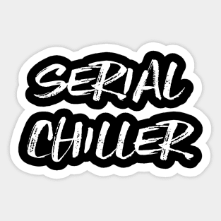 Serial Chiller Sticker